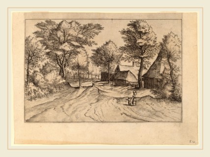 Johannes and Lucas van Doetechum after Master of the Small Landscapes (Dutch, died 1605), Village