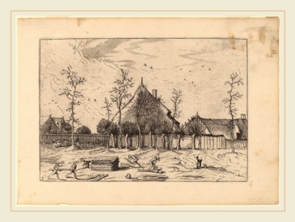 Johannes and Lucas van Doetechum after Master of the Small Landscapes (Dutch, active 1554-1572;