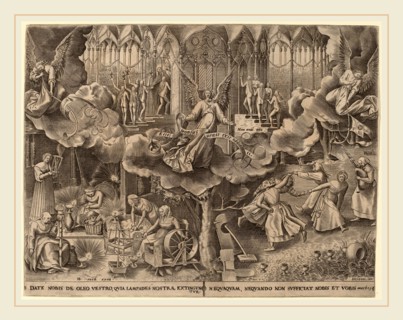 Attributed to Philip Galle after Pieter Bruegel the Elder (Flemish, 1537-1612), The Parable of the