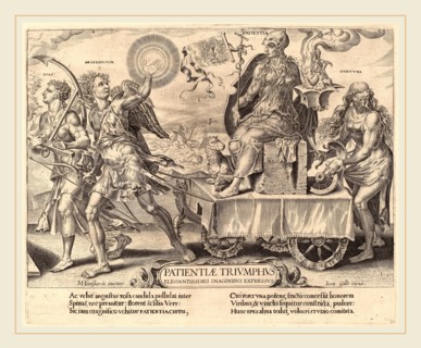 Dirck Volckertz Coornhert after Maerten van Heemskerck (Netherlandish, 1522-1590), The Triumph of