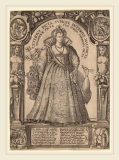 Conrad Goltzius (Dutch, active 1587-active c. 1597), Pride, engraving