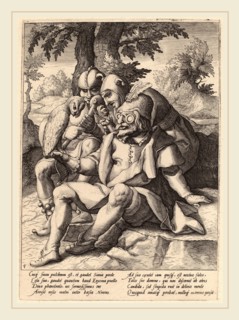 Workshop of Hendrik Goltzius after Karel van Mander I (Dutch, 17th century), The Wisdom of Fools, c