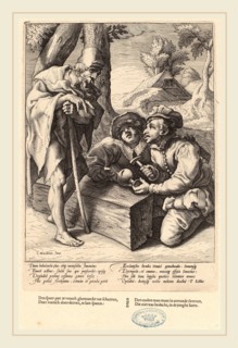 Workshop of Hendrik Goltzius after Karel van Mander I (Dutch, 17th century), Do Not Spend Your