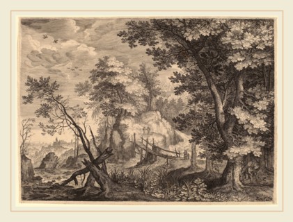 Aegidius Sadeler II after Roelandt Savery (Flemish, c. 1570-1629), Woodland Scene, probably c.