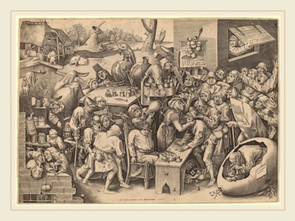 Pieter van der Heyden after Pieter Bruegel the Elder (Flemish, active c. 1551-1572), The Witch of
