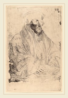 Sir Anthony van Dyck after Hans Holbein the Younger (Flemish, 1599-1641), Erasmus of Rotterdam,