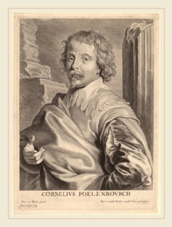 Paulus Pontius after Sir Anthony van Dyck (Flemish, 1603-1658), Cornelis van Poelenburgh, probably