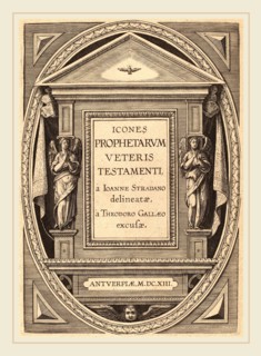 Theodor Galle after Jan van der Straet (Flemish, c. 1571-1633), Title Page, published 1613,