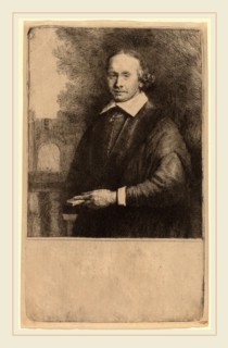 Rembrandt van Rijn (Dutch, 1606-1669), Jan Antonides van der Linden, 1665, etching, drypoint and