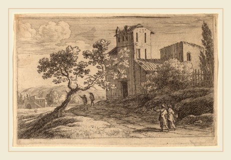 Herman van Swanevelt (Dutch, c. 1600-1655), The Bent Tree, etching