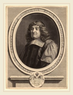 Gerard Edelinck after Louis Testelin (Flemish, 1640-1707), Pierre de Carcavy, 1675, engraving