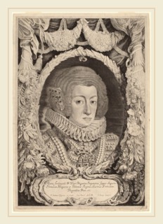 Jacob Louis after Pieter Claesz Soutman (Dutch, 1595-1635 or after), Maria Anna of Spain, engraving