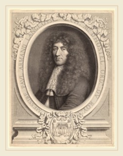 Peter Ludwig van Schuppen (Flemish, 1627-1702), Langlois de Blancfort, 1675, engraving