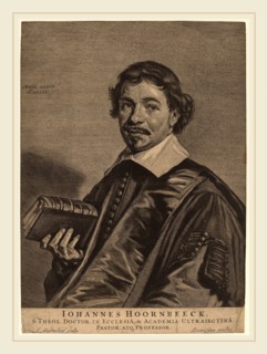Jonas Suyderhoff (Dutch, c. 1613-1686), Johannes Hoornbeeck, engraving