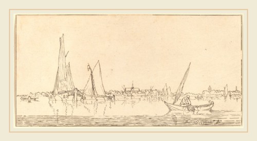 Cornelis Ploos van Amstel and Bernhard Schreuder after Pieter Coopse (Dutch, 1726-1798), River with