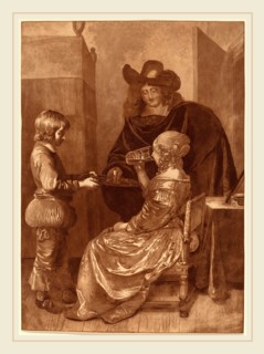Cornelis Ploos van Amstel and Cornelis Brouwer after Gerard ter Borch II (Dutch, active second half