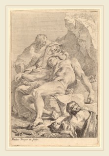 Paul Troger (Austrian, 1698-1762), Pietà , 1720s, etching on laid paper