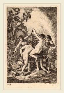 Martin Johann Schmidt (Austrian, 1718-1801), The Triumph of Bacchus with Dancing Nymphs, 1773,