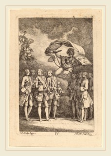Franz Edmund Weirotter after Ãâtienne de Lavallée-Poussin (Austrian, 1730-1771), Nella Venuta in
