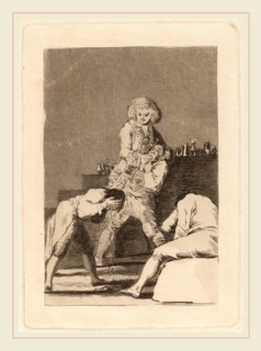 Francisco de Goya, Al Conde Palatino (To the Count Palatine), Spanish, 1746-1828, in or before