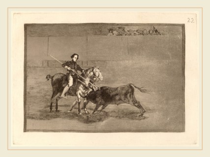Francisco de Goya, Valor varonil de la celebre Pajuelera en la de Zaragoza (Manly Courage of the