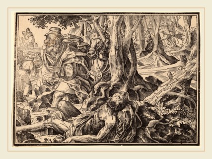 Christoph Murer, Christ Tells His Disciples of the Last Judgment, Swiss, 1558-1614, published 1630,