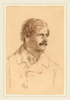 Horatio Greenough, The Artist's Brother-Richard Greenough (?), American, 1805-1852, c. 1850, pen