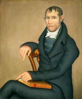 Ammi Phillips, Joseph Slade, American, 1788-1865, 1816, oil on canvas