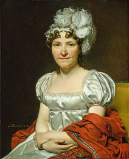 Jacques-Louis David (French, 1748-1825), Madame David, 1813, oil on canvas