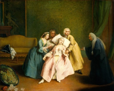 Pietro Longhi, The Faint, Italian, 1702-1785, c. 1744, oil on canvas