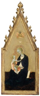 Sassetta, Madonna of Humility, Italian, probably 1392-1450, c. 1435-1440, tempera on panel