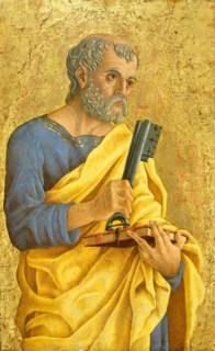 Marco Zoppo, Saint Peter, Italian, 1433-1478, c. 1468, tempera on panel
