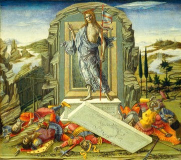 Benvenuto di Giovanni, The Resurrection, Italian, 1436-before 1517, probably 1491, tempera on panel