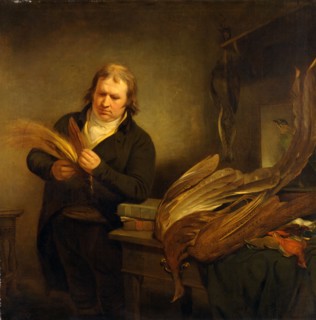 An Ornithologist, Probably John Latham An Ornithologist, Probably Mr. Thomson, Animal and Bird