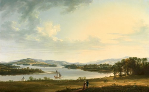 Knock Ninney and Lough Erne from Bellisle, County Fermanagh, Ireland, Thomas Roberts, 1748-1778,