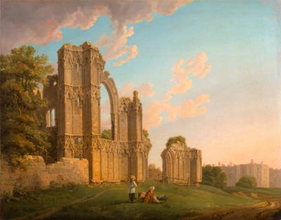 St. Mary's Abbey, York Signed, lower left: "MARooker A: pinxt", Michael "Angelo" Rooker, 1746-1801,