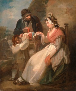The Wandering Sailor The Ballad Seller, Henry Singleton, 1766-1839, British