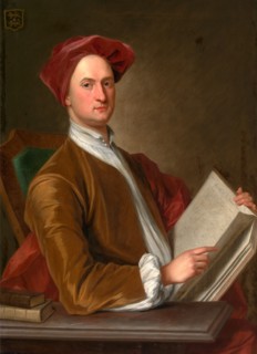 Sir John Rushout, Bt. Signed and dated in black paint, lower left: "John Smibert [date?]", John