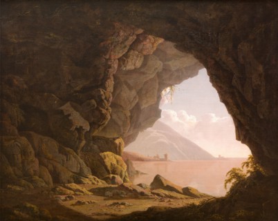 Cavern, near Naples Signed and dated, lower right: "I [or J] Wright | 177[?]", Joseph Wright of