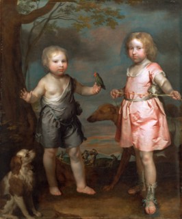Lord John Hay and Charles, Master of Yester (later 3rd Marquis of Tweeddale), Gilbert Soest, ca.