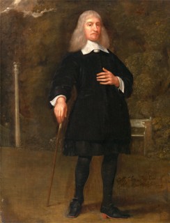 Colonel Alexander Popham, of Littlecote, Wiltshire Inscribed in brown paint, lower right: "Coll.