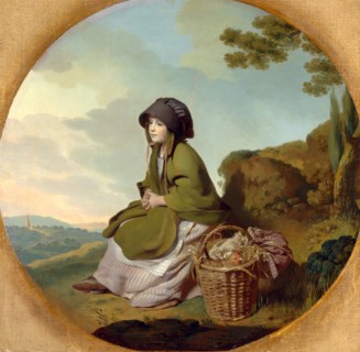 The Market Girl The Silver Age Inscription out of reach, Henry Walton, 1746-1813, British