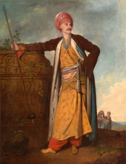 Portrait of an Armenian Signed in black paint, lower left: "R. Cosway | RA", Richard Cosway,