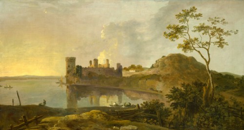 A Summer Evening (Caernarfon Castle) Summer Evening (Caernarvon Castle) A Summer Evening, with an