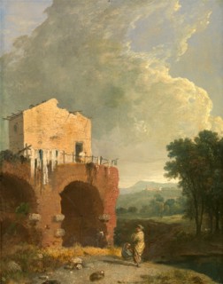 Hadrian's Villa A View in Hadrian's Villa, Richard Wilson, 1714-1782, British