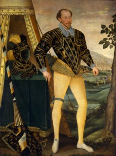Sir William Drury, of Hawstead, Suffolk Inscribed, lower right, in one kind of red paint: "Sir