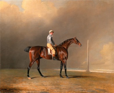 Diamond, with Dennis Fitzpatrick Up Signed and dated, lower right: "B Marshall p.t 1799", Benjamin