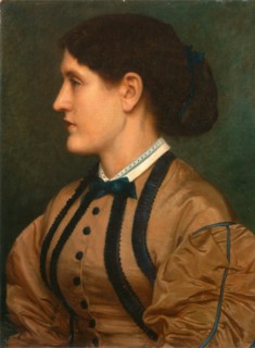Eliza Eastlake Signed and dated, green paint, center right: "EJP|1864" (monogrammed), Edward John