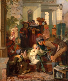 Refreshing the Weary, Robert Hannah, 1812-1909, British