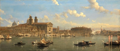 The Giudecca, Venice, Italy Signed and dated, lower right: "David Roberts R.A. 1854", David